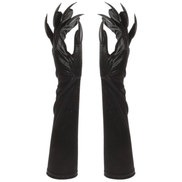 Halloween-asut Pitkät kynnet käsine Halloween-hanskat pitkät kynnet koko sormikäsineet pitkä tassu käsine korkealaatuinen
