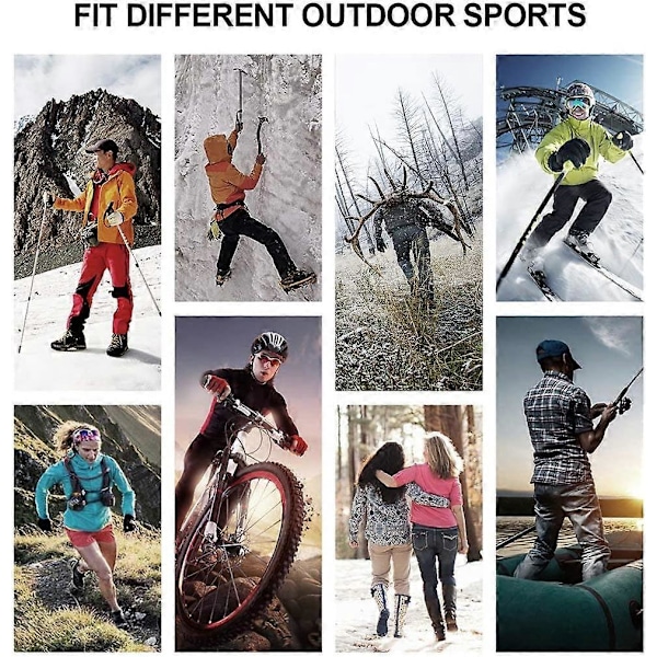 Skull Cap, Vinter Fleece Vindtät Varm Mössa med Öronlappar, Hjälmfoder Män Kvinnor för Universal Elastisk Midja Skull Cap Cykling Löpning Motorc