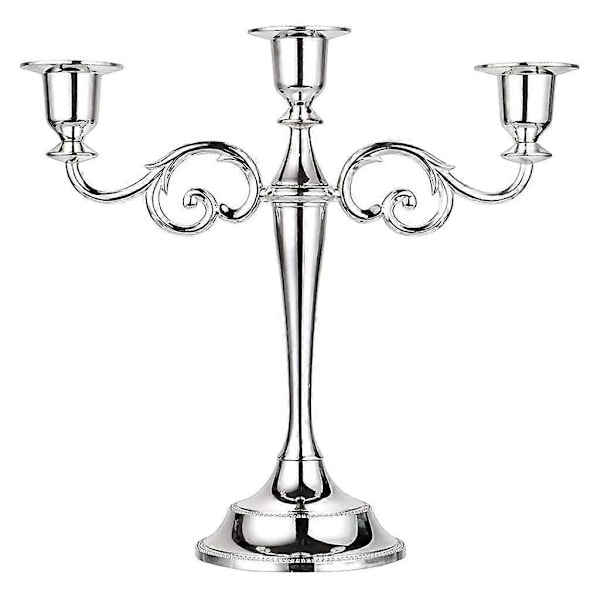 3 Ljusstake Pillar Ljusstake Matrekvisita-