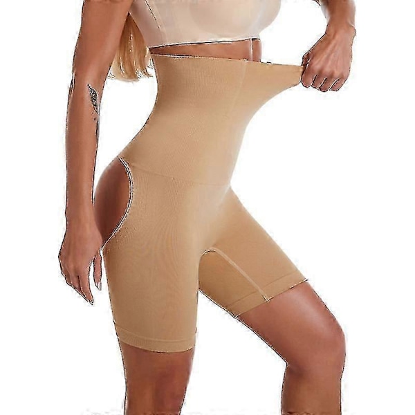 Kvinnors Butt Lifter-trosor Hög Midja Kroppsshaping Hip Enhancer Shorts Slank Underkläder