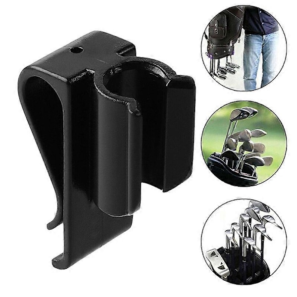 14 st Golf Putterhållare Golfbag Clip Fixerad Golfklubba Spänne Boll Träningshjälpmedel Swing Trainer Spor