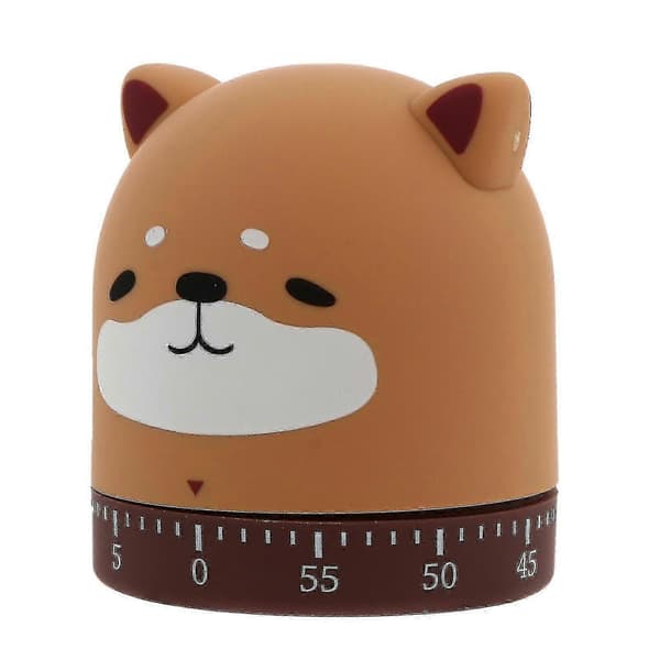 Tecknad Hundform Timer Matlagningsnedräkning Mekanisk Timer Kök Kock Klocka