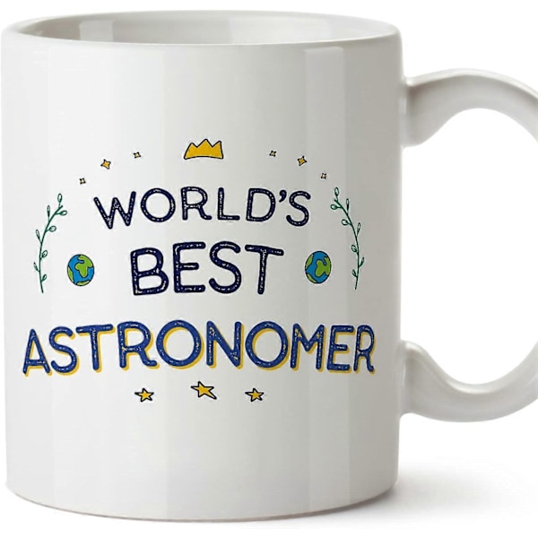 Astronom Krus Verdens Beste Morsomme Gave til Kolleger Keramisk 330ml Krus