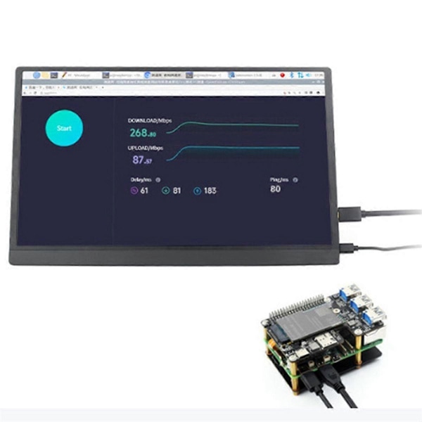 Adapterkort til 5 PCIe til M.2 4G/5G og USB 3.2 Adapterkort med 5G 4-i-1 Antennemodul