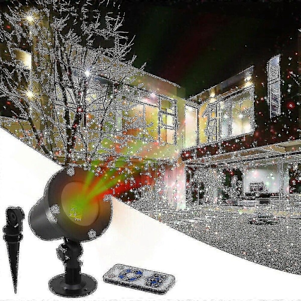 LED-projektori ulkokäyttöön, maisemavalaistus, jouluvalopallo, projektiovalo, juhlavaloprojektori