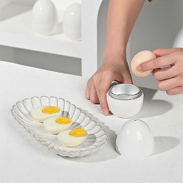 Mikrobølgeovn Æggedamper til kogning af blødkogte æg Mini Hjemmeapparat Varmeboks 1 Egg