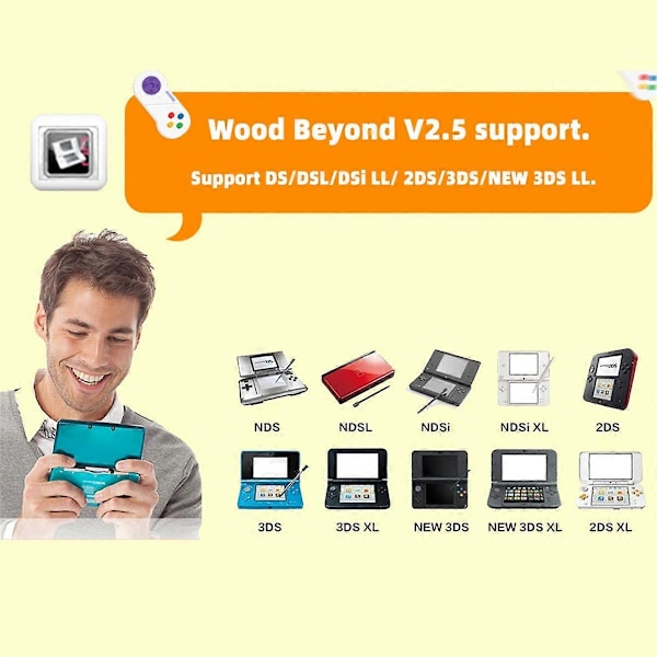Til DSTWO WOS Mini Spilkort 32G Spil Wood Beyond Operativsystem