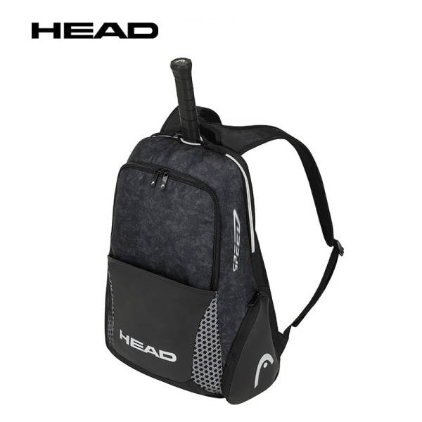 HEAD Tennisväska Tennis Djokovic Radical Rebel Ryggsäck 2023 Gray Red Backpack