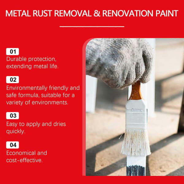Vannbasert rustbeskyttende maling for metall gray