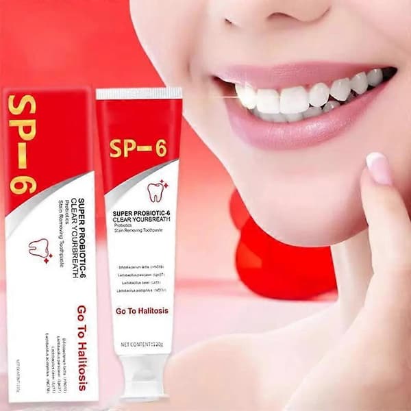 SP-6 Probiotisk blegende tandpasta 1st