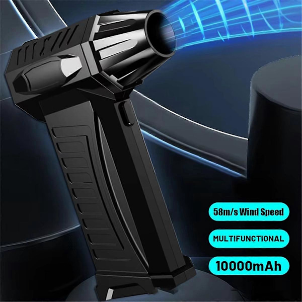 Supervåldsam Blåsare 800000RPM Borstlös Turbo Jet Blåsare Torr