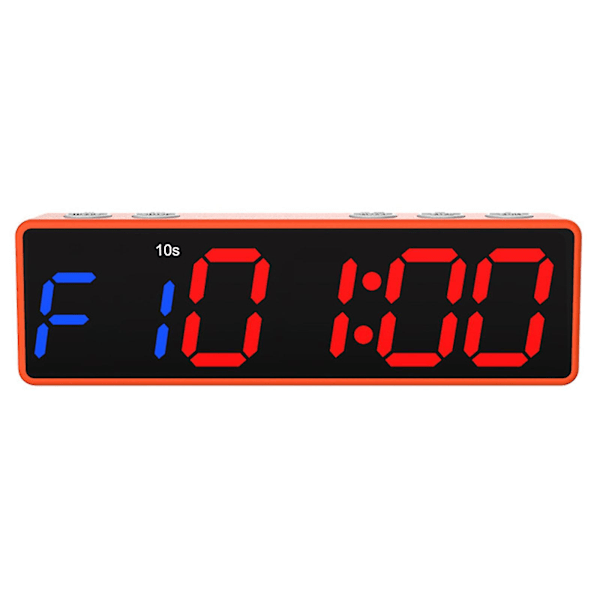 Gym Timer Multifunktionell USB Fitness Sport Intervall Tränings Timer Väckarklocka, 100% Ny