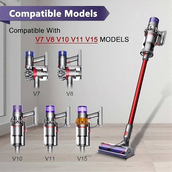 Pikalukituspuhdistin V7 V8 V10 V11 V15 -imureille, Direct Drive, kovapuulattioille ja matoille