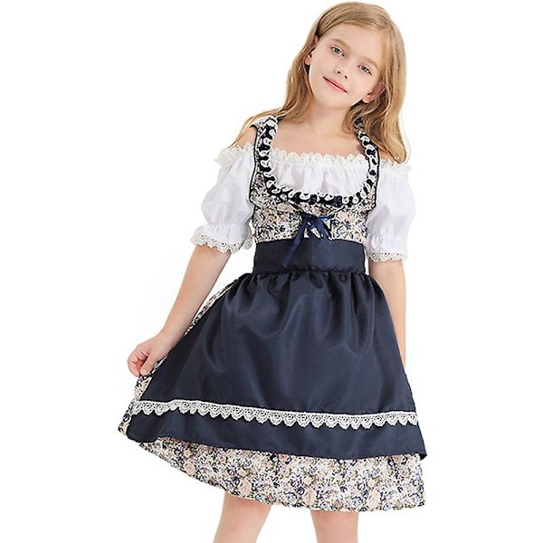 Dirndl Oktoberfest For Girl Costume Alps National Parade Förälder-barn Outfit Cosplay Fancy Party Dress Carnival Halloween L