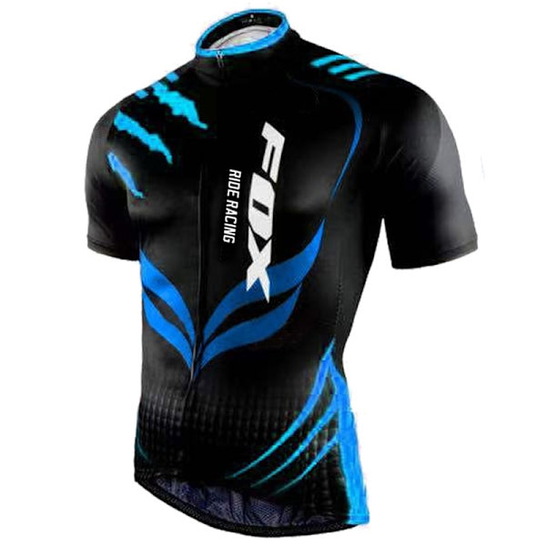 Maillot Cyclisme 2023 Oranssi Pyöräilypaita Set Miesten FOX RIDE RACING Polkupyöräily Lyhythihaiset Vaatteet Mtb Pyöräilyasut Vaatteet 17 4XL