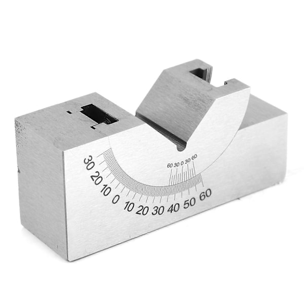 75x25x36 Rostfritt Stål Precision Mikrojusterbar Vinkel V Block Fräsning AP30