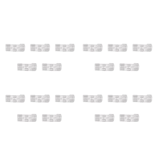 20 stk./lot Wire Fixing Clamp Clip Desktop Wire Clear Up Clips Holder Clamps Kabel Clip Enhed USB Cor