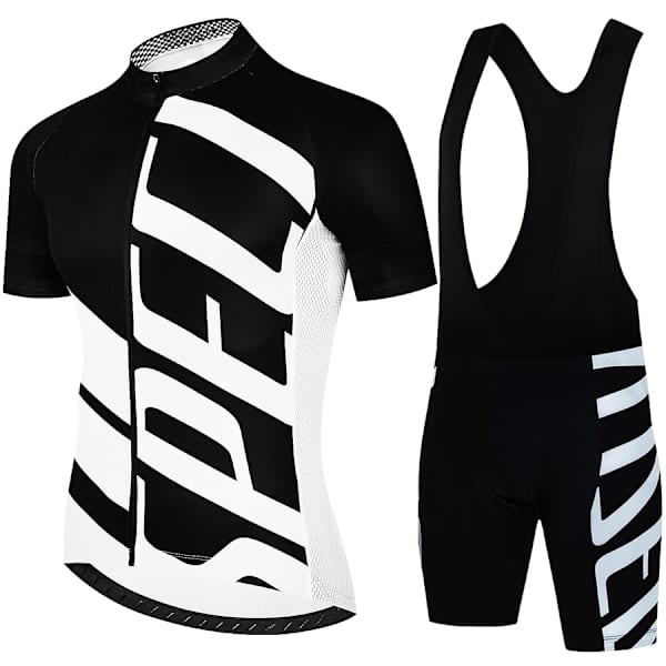 2023 Pro Team Cykeltröja Set Sommar Cykelkläder MTB Cykelkläder Uniform Maillot Ropa Ciclismo Man Cykelcykeldräkt Silver 3XL