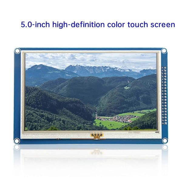 5-tums TFT LCD Touch Display Modul 800x480, SSD1963 Kontroller Touch Panel SD-kortplats Färg Touch