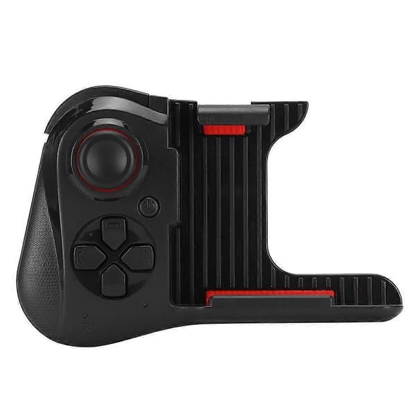 ABS Bærbar Enhånds Trådløs Bluetooth Spilcontroller Gamepad Joystick til Android/IOS Sort