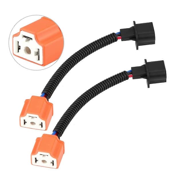 H13 til H4 9003 HB2 Adapterkabel til Forlygtekonvertering Sæt med 2