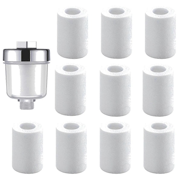 Vattenutloppsrenare Kit Universal Kranfilter Kök Badrum Dusch Hushållsfilter PP Cott
