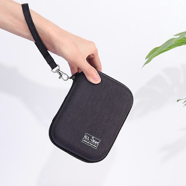 GL.iNet gadget organizer-veske for reiserutere, harddiskveske, for ladere, kabler, minirutere