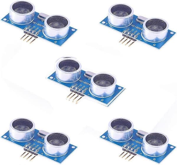 5 STK HC-SR04 Ultralyds Afstand Modul Afstandsmåling Transducer Sensor