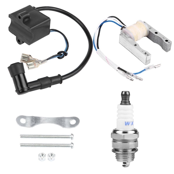 49cc 66cc 80cc Moottoroidun Polkupyörän CDI Sytytyspuola Magneetto Sytytystulppa
