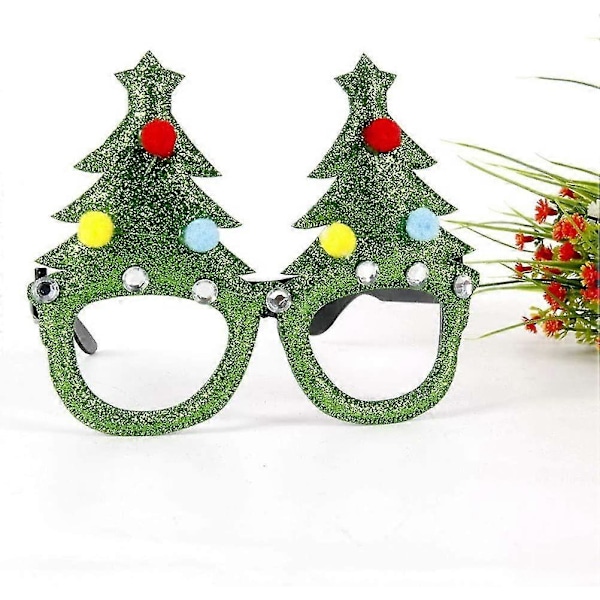 To par julebriller i form av juletre, reinsdyr, jul, Xmas, Xmas, gaver
