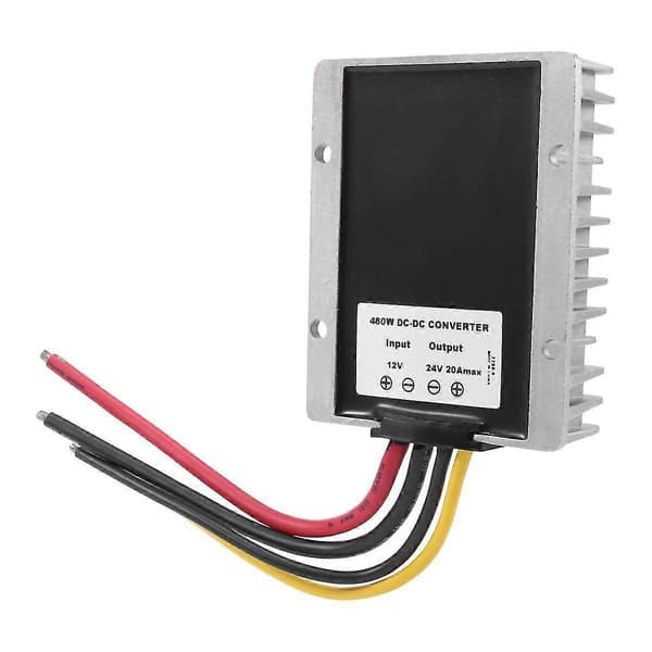DC/DC 12V til 24V Boost Converter 20A 480W Boost Spændingsregulator Modul Bil Strømforsyning Spændingstransformer