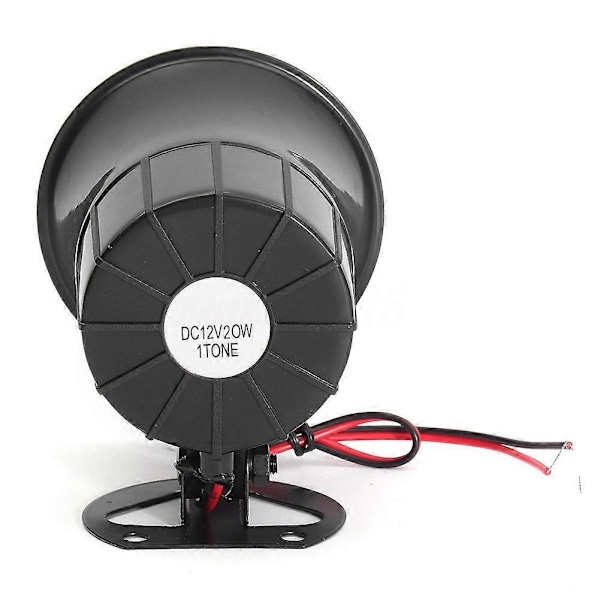 12V 20W Bil Lastbil RV Luft Elektrisk Sirene Horn Højttaler Van PA Høj Lyd Alarm