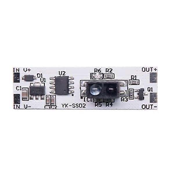 LED Bevægelsessensor 12V 60W LED Skabslys Touch Switch Håndbevægelsesdæmper