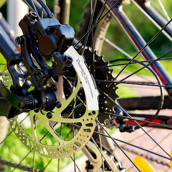 Afstandsregulator til skivebremse - Værktøj til justering af afstand på cykelrotorskivebremse - Afstandsregulator til skivebremse gør justering af bremsekalibre let