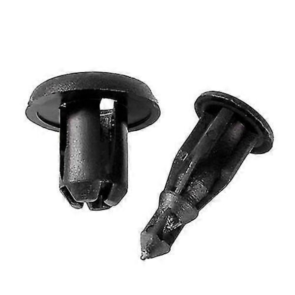 50 stk. Rivet Festeklips Skjermholder Trykknapp 10mm Hull for Bil