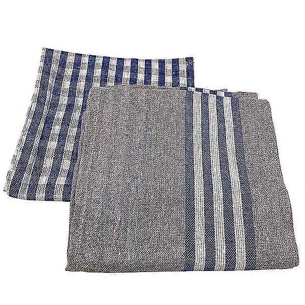 10x Køkkenrulle i Bomuld - Vintage stil multicolour