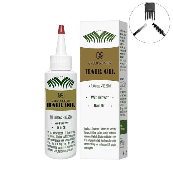 Wild Growth Hårolie 3 stk. x 4 oz