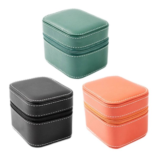 Klockförvaringslåda Armbandsur Fodral Gåva Elegant Klockhållare, Lättviktig med Mjukt Foder Organizer Resefodral