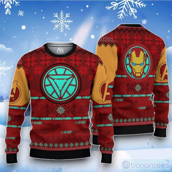 Merry Christmas Ugly Sweatshirt Iron Man Sweater 3D Print Mønster Tøj Top 2024 Ny Casual Efterår Vinter Mænd Kvinder Pullover style 6 XXXL