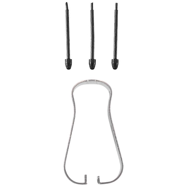 3 stk. Touch Stylus S Pen Spisser Nibber med 1 Klips for Samsung Galaxy Z Fold 3 4 Fold3 Fold4 Spen Pro Spiss