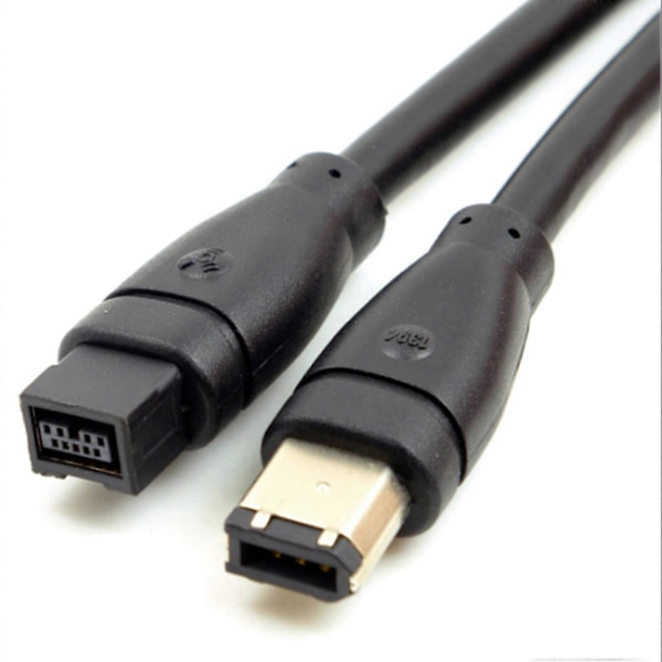 FireWire IEEE 1394B -kaapeli 9-nastainen - 6-nastainen 800 Mbps datakaapeli (1,8 metriä)