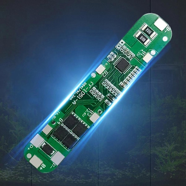 BMS 5S 18.5V 12A 18650 Li-Ion Litium Skyddskort Batteriladdningskort Kortslutningsskydd