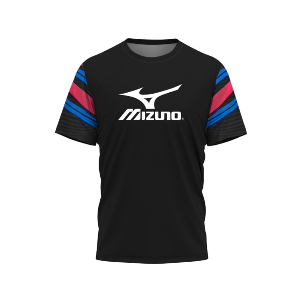 2023 Ny Mizu T-skjorte, Jersey, Sykkeldress, Patchwork Tennis Dress, Fitness Pustende Badminton for menn, Utendørs Sports T-skjorter ET6141642359 XS