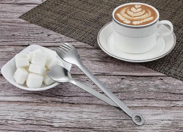 Premium Små Serveringstänger - 15 cm Rostfria Aptitretare Tänger, Set med 4