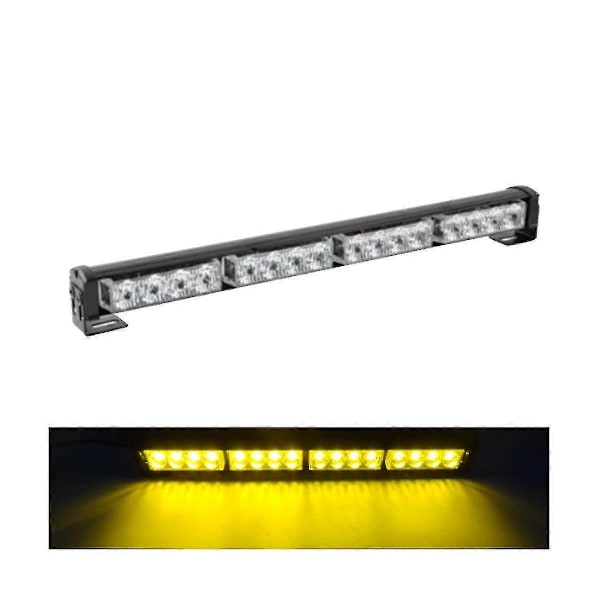 Takbøyle Lys Strobe Varsellys Strobelys Universal Led Biltilbehør, gult lys