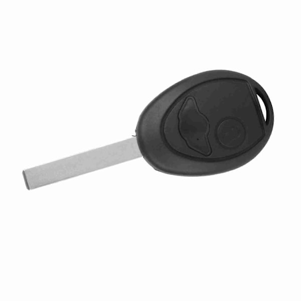 Mini Cooper R50 Fjärrkontroll Nyckel Fodral med 2 Knappar i Svart