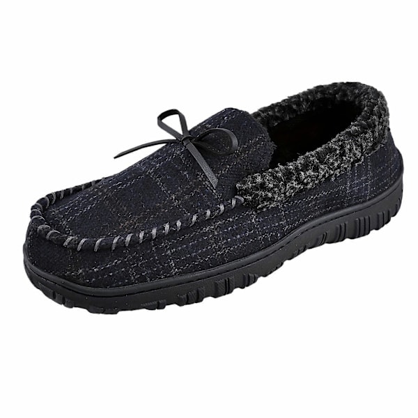 Nye modeller Trendy Plus Size Herre Hjemmesko - Ultra-komfortable Termiske Indendørs Slippers med Anti-Slip Sål til Stilfuldt Afslappet Brug