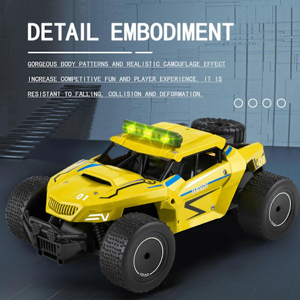 R/c Terräng Driftbil Modell Fordon Anti-Kollision Pojkar Födelsedag Elektrisk Gåva