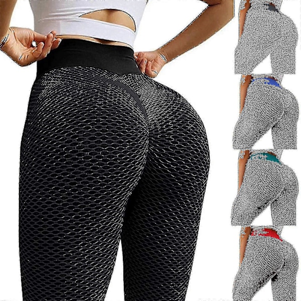 Leggingsit Naisten Jooga Leggingsit Kuntosali Anti-selluliitti Fitness Pakarannosto Housut