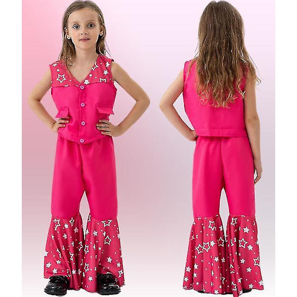 Halloween Pink Performance kostume til pige S